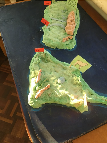 Play-dough island